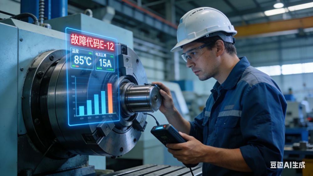 电主轴突发强制关机的核心诱因与故障溯源