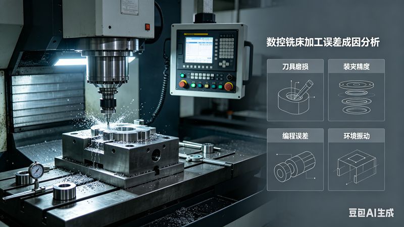 数控铣床加工误差的核心成因及机理分析